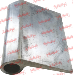 Preview: 130474 Kempf Scharnierprofil, 250 mm, Alu